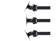 Lindy LCD & LED Multi Joint Cantilever TV Wall Bracket Mount Up to 10kg, Black | 40765 Wall Mount Bracket Lindy