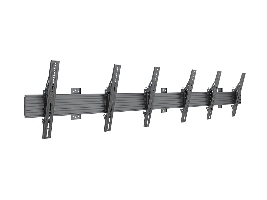 Multibrackets MBW3U Tilt 40"-75" Pro Series Wall Mount For 3 Screens Wall Mount Bracket Multibrackets