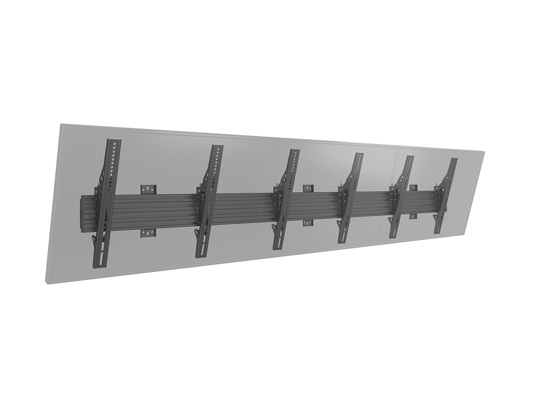 Multibrackets MBW3U Tilt 40"-75" Pro Series Wall Mount For 3 Screens Wall Mount Bracket Multibrackets