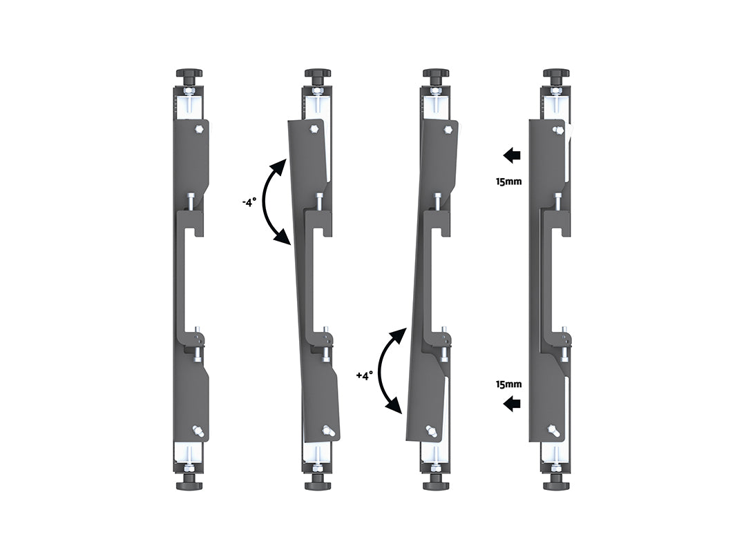 Multibrackets MBW1U Micro Adjustable M Wallmount Pro - (32"-65") Wall Mount Bracket Multibrackets