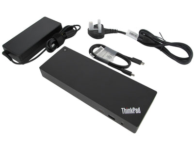 Lenovo 40B00135UK 4K 3840 x 2160 USB Type C Docking Station For Notebook/Monitor Docking Station Lenovo