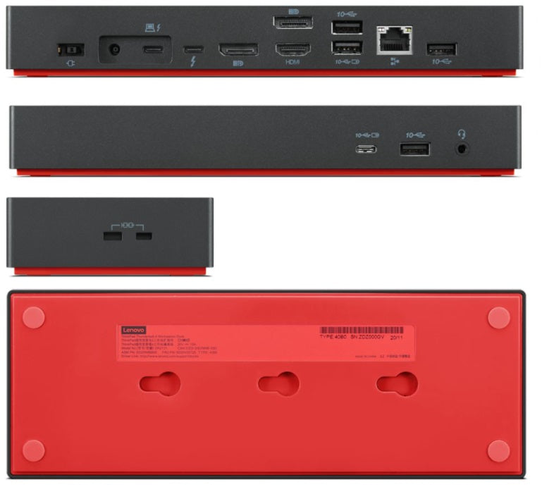 Lenovo 40B00300EU Thunderbolt 4 230 W Docking Station for Workstation