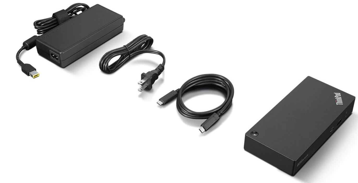 Lenovo USB Type C Docking Station for Notebook/Desktop PC | 40B20135UK Docking Station Lenovo