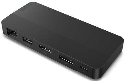 Lenovo USB-C Dual Display Travel Dock | 40B90100UK USB Hubs & Docking Station Lenovo