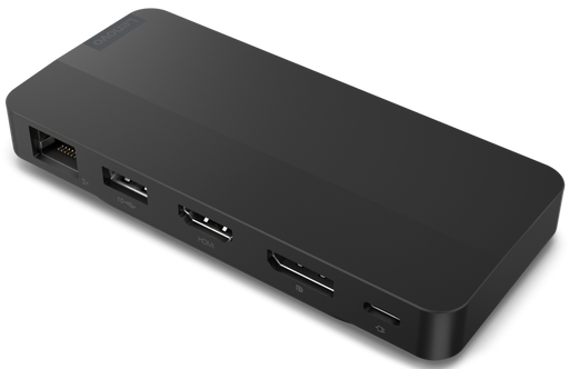 Lenovo USB-C Dual Display Travel Dock | 40B90100UK USB Hubs & Docking Station Lenovo