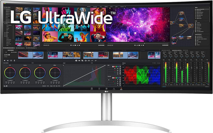 LG 39.7" Curved UltraWide™ 5K2K Nano IPS Display Monitor | 40WP95CP-W.AEK Desktop Monitor LG