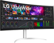 LG 39.7" Curved UltraWide™ 5K2K Nano IPS Display Monitor | 40WP95CP-W.AEK Desktop Monitor LG