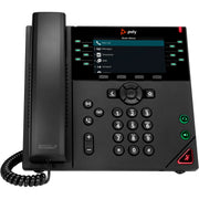 Poly VVX 450 12-Line IP Phone and PoE-enabled | 8B1L7AA#AC3 Audio Conferencing System Poly