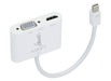 Lindy Mini DisplayPort 1.2 to HDMI 1.4 & VGA Converter | 41070 Adapter / Converter Lindy