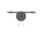 Multibrackets MB4141 M Floor to Wall Mount Pro Display Mount - Up to 40"-65" Display Floor Stand Multibrackets