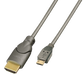 Lindy 0.5m MHL to HDMI Connection Cable | 41565 Lindy Cable Lindy