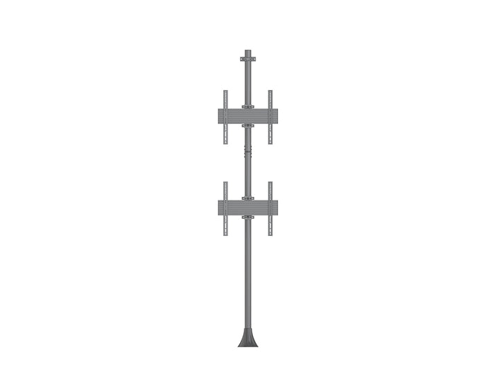 Multibrackets MBFW2U M Floor to Wall Mount Pro - Up to 40"-65" Screen Wall Mount Bracket Multibrackets