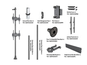 Multibrackets MBFW2U M Floor to Wall Mount Pro - Up to 40"-65" Screen Wall Mount Bracket Multibrackets