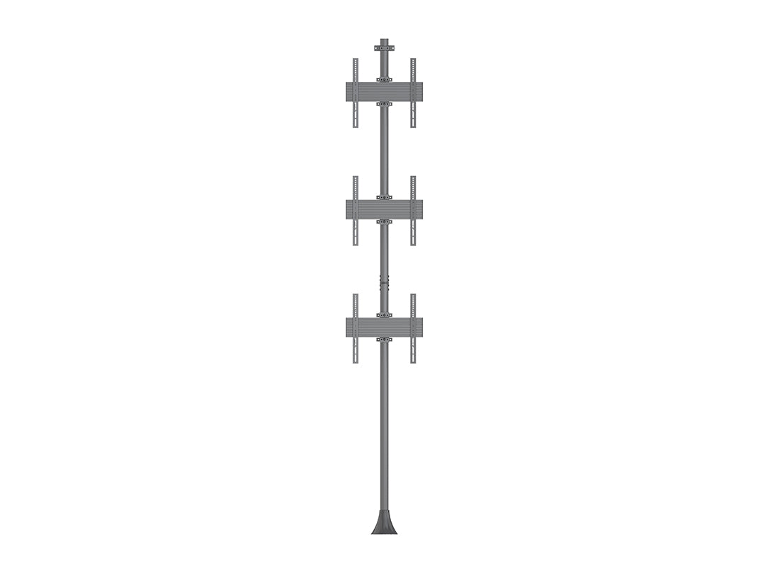 Multibrackets MBFW3U M 40"-65" Floor to Wall Mount Pro Wall Mount Bracket Multibrackets