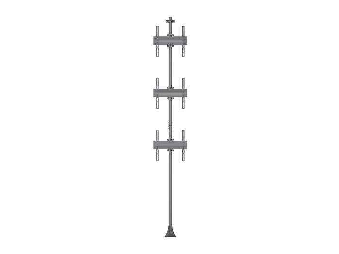 Multibrackets MBFW3U M 40"-65" Floor to Wall Mount Pro Wall Mount Bracket Multibrackets