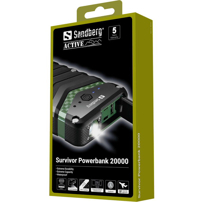 Sandberg Survivor Powerbank 20.000 mAh | 420-36