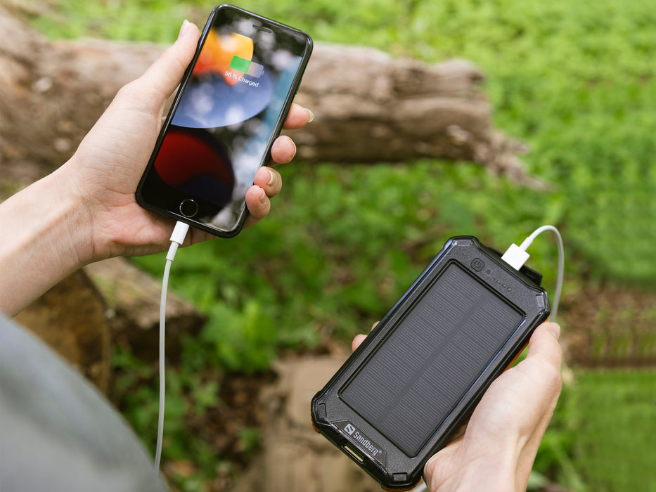 Sandberg 3-in-1 10000 mAh Solar Powerbank | 420-72
