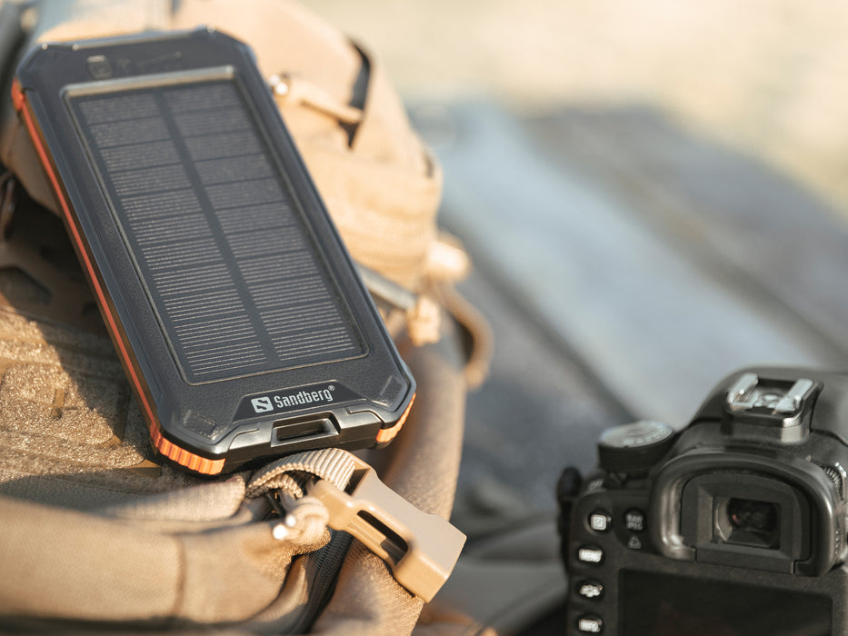 Sandberg 3-in-1 10000 mAh Solar Powerbank | 420-72
