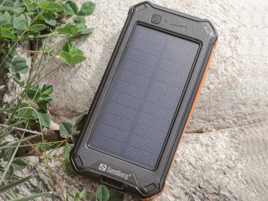 Sandberg 3-in-1 10000 mAh Solar Powerbank | 420-72