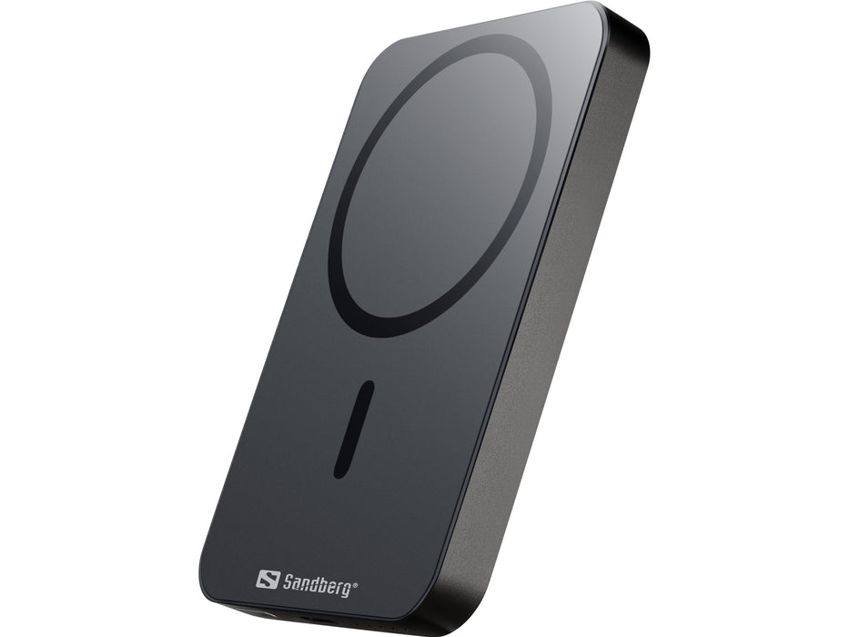 Sandberg 5.000 mAh Magnetic Wireless Powerbank ALU | 420-96