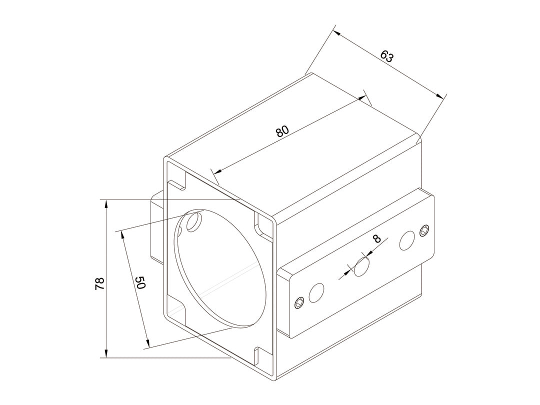 Multibrackets M Pro Series Pole Drill Fixture Mounting Accessory Multibrackets