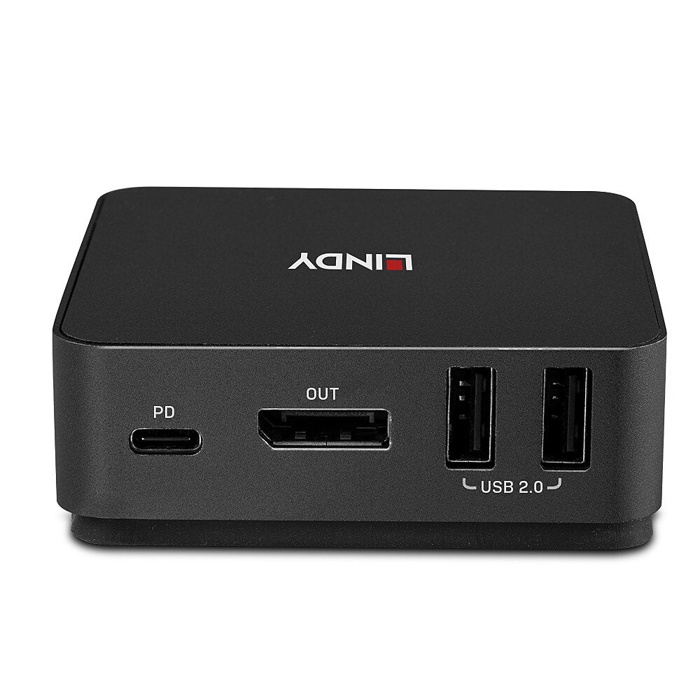 Lindy 2 Port Type C, Dual HDMI 4K60 KVM Switch | 42320 Switches Lindy