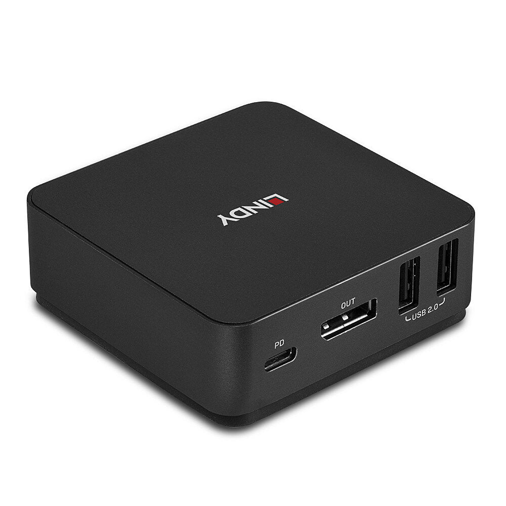 Lindy 2 Port Type C, Dual HDMI 4K60 KVM Switch | 42320 Switches Lindy