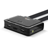 Lindy 2 Port HDMI 4K60, USB Type C, USB 2.0 & Audio Cable KVM Switch | 42347