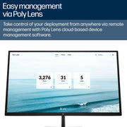 POLY Studio V52 USB Video Bar | A09D4AA#ABU Video Conferencing System Poly