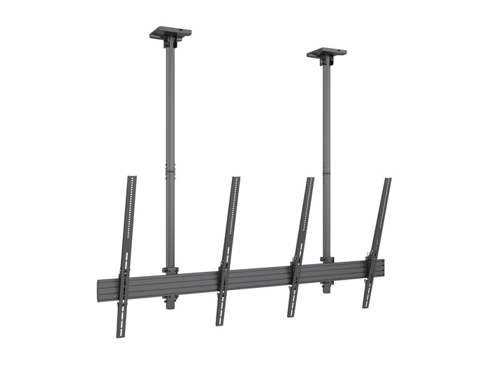 Multibrackets MBC2UHD M Pro 1.5m 2-Screen Ceiling Mount For Up to 86" Screens | 7340234814244 Ceiling Mount Bracket Multibrackets