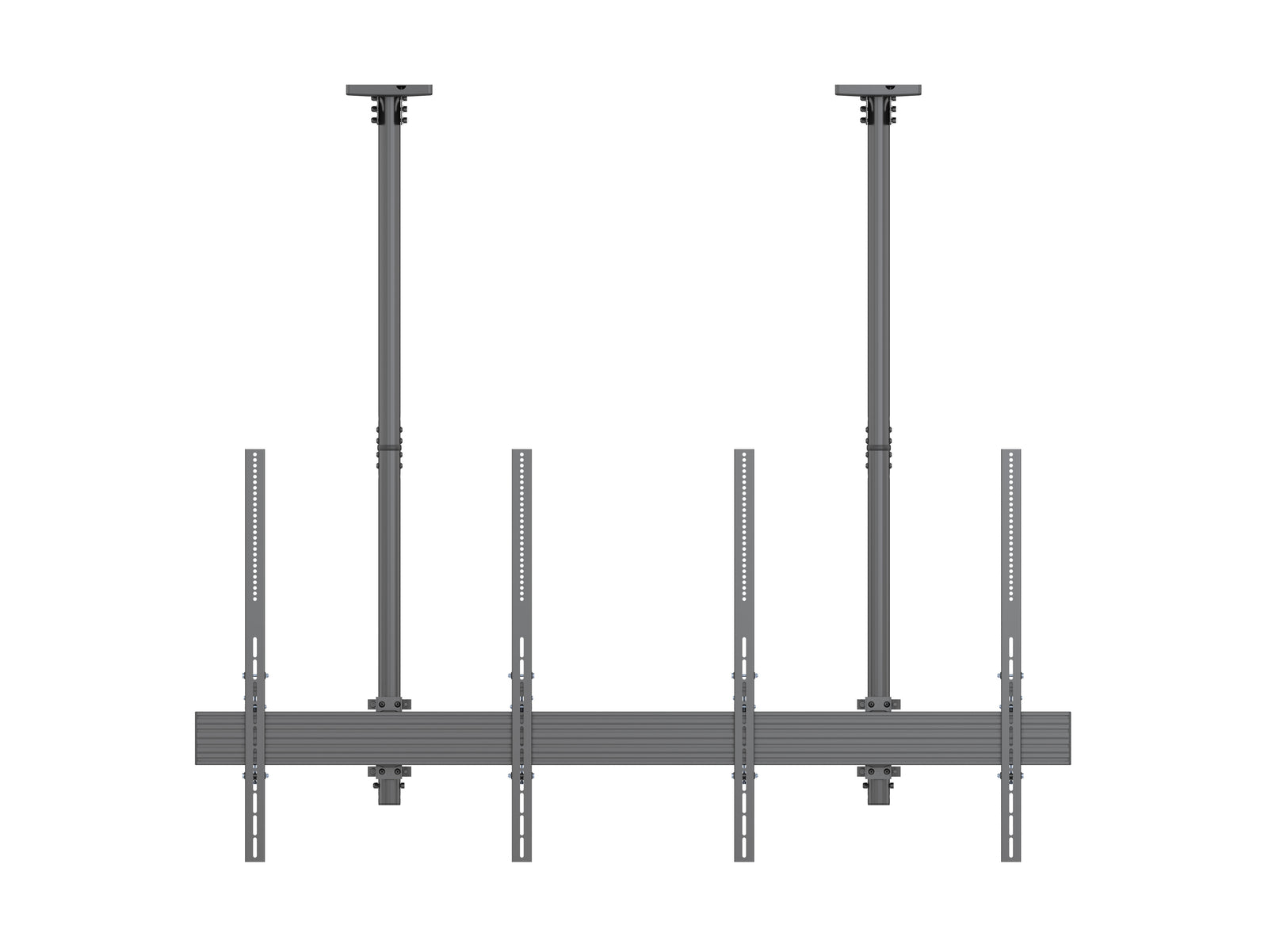Multibrackets MBC2UHD M Pro 1.5m 2-Screen Ceiling Mount For Up to 86" Screens | 7340234814244 Ceiling Mount Bracket Multibrackets