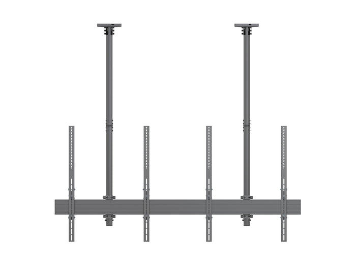 Multibrackets MBC2UHD M Pro 1.5m 2-Screen Ceiling Mount For Up to 86" Screens | 7340234814244 Ceiling Mount Bracket Multibrackets