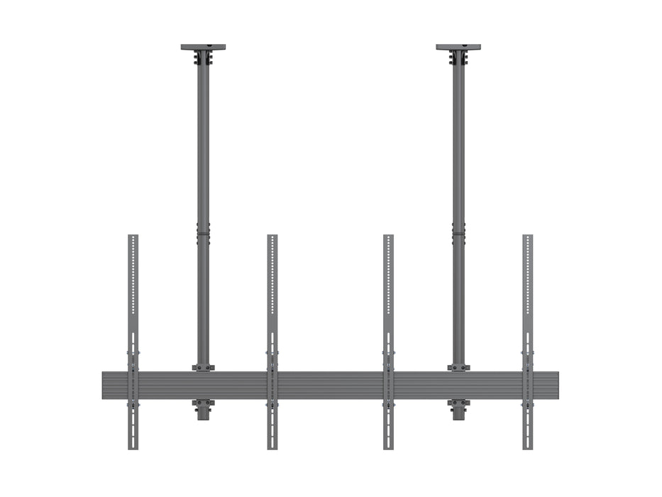 Multibrackets MBC2UHD M Pro 1.5m 2-Screen Ceiling Mount For Up to 86" Screens | 7340234814244