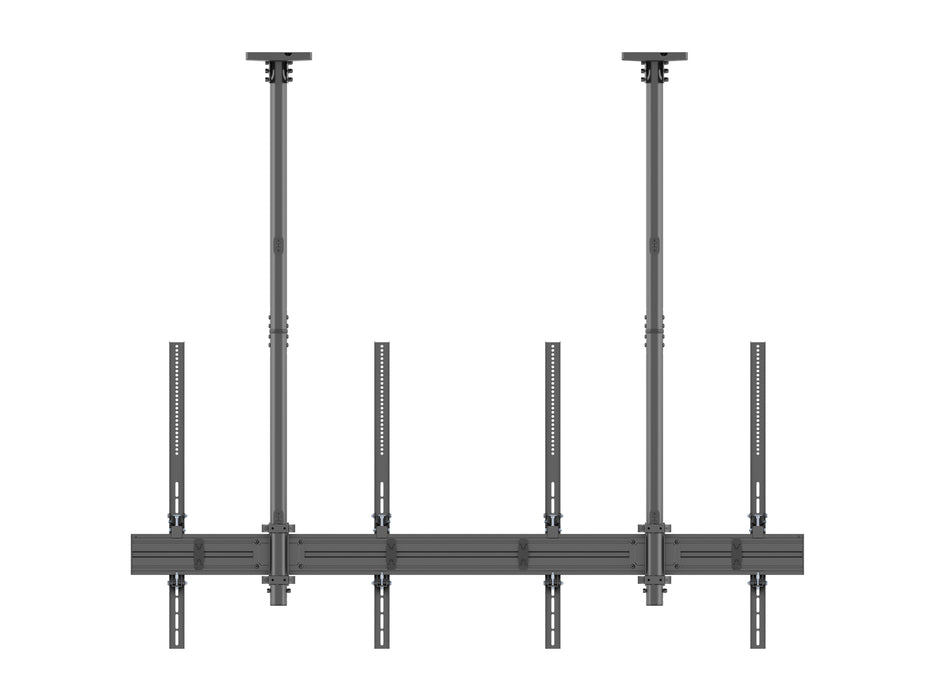 Multibrackets MBC2UHD M Pro 1.5m 2-Screen Ceiling Mount For Up to 86" Screens | 7340234814244