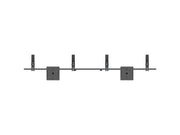 Multibrackets MBC2UHD M Pro 1.5m 2-Screen Ceiling Mount For Up to 86" Screens | 7340234814244 Ceiling Mount Bracket Multibrackets
