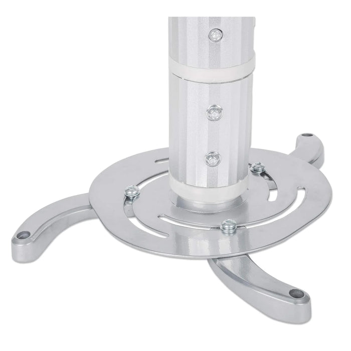 Manhattan 424820 Universal Projector Ceiling Mount Silver - Swivel