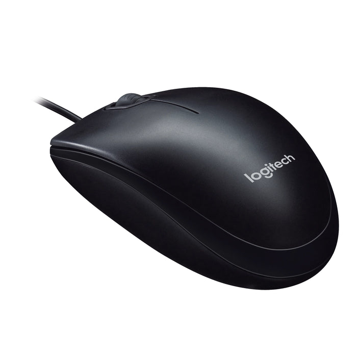 Logitech M90 Optical, USB Type-A, 1000 DPI, Grey Mouse | 910-001793 Keyboard & Mouse Logitech
