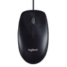 Logitech M90 Optical, USB Type-A, 1000 DPI, Grey Mouse | 910-001793