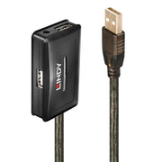 Lindy 10m USB 2.0 Active Extension Hub | 42635 USB Hub & Docking Station Lindy