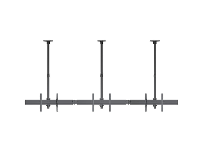 Multibrackets MBC3X1U M Pro 3m 3-Screen Curved Ceiling Mount For 40"-65" Screens | 7340234814275 Ceiling Mount Bracket Multibrackets