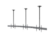 Multibrackets MBC3X1U M Pro 3m 3-Screen Curved Ceiling Mount For 40"-65" Screens | 7340234814275 Ceiling Mount Bracket Multibrackets