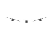 Multibrackets MBC3X1U M Pro 3m 3-Screen Curved Ceiling Mount For 40"-65" Screens | 7340234814275 Ceiling Mount Bracket Multibrackets