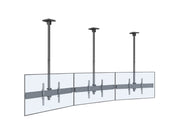 Multibrackets MBC3X1U M Pro 3m 3-Screen Curved Ceiling Mount For 40"-65" Screens | 7340234814275 Ceiling Mount Bracket Multibrackets