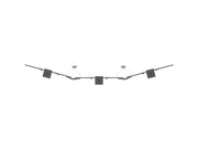 Multibrackets MBC3X1U M Pro 3m 3-Screen Curved Ceiling Mount For 40"-65" Screens | 7340234814275 Ceiling Mount Bracket Multibrackets