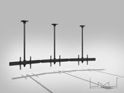 Multibrackets MBC3X1U M Pro 3m 3-Screen Curved Ceiling Mount For 40"-65" Screens | 7340234814275 Ceiling Mount Bracket Multibrackets