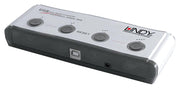 Lindy USB to 4 Port Serial Converter | 42858 Adapter / Converter Lindy