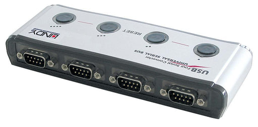Lindy USB to 4 Port Serial Converter | 42858 Lindy Converter Lindy