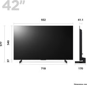 LG OLED42C34LA.AEK OLED Evo C3 42 Inch 4K Smart TV Hotel TV LG