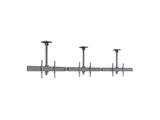 Multibrackets M Menu Board Pro 3-Screen Curved Ceiling Mount For 40"-65" Screen | VESA 600x400