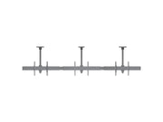 Multibrackets M Menu Board Pro 3-Screen Curved Ceiling Mount For 40"-65" Screen | VESA 600x400 Ceiling Mount Bracket Multibrackets